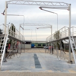 Konstrukcja podestów aluminiowych