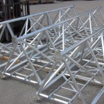 Aluminium lattice mast - 45m